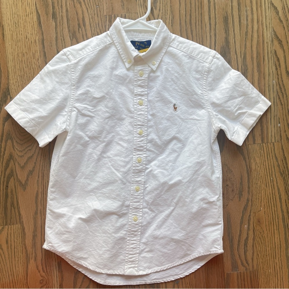 Polo by Ralph Lauren White Short Sleeve Shirt